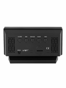 Часы электронные настольные от USB с будильником и термометром VST 897-4 Зеленые